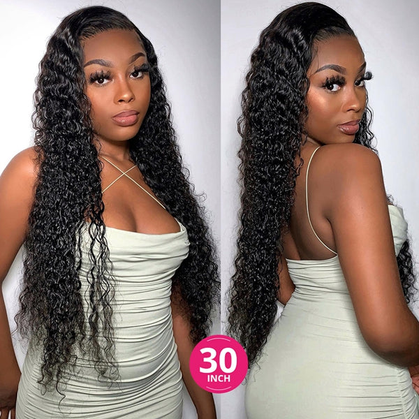 HD Curly Human Hair Wigs 13x4 Lace Front Wigs 5x5 Lace Closure Wig