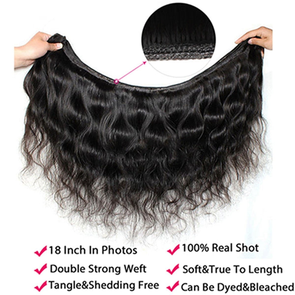 Bundles 4 Pcs/pack Hair Brazilian Body Wave 100% Human Hair