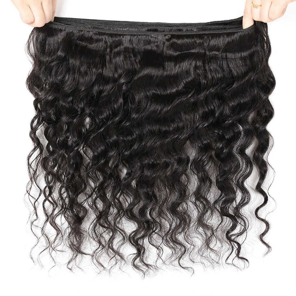 Loose Deep Bundles Deal 10A Grade 100% Human Virgin Hair unprocessed