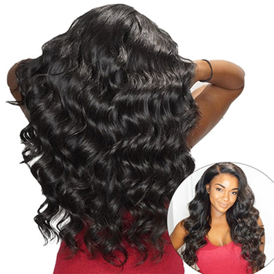 Body Wave Hair 13x4 Hd Transparent Lace Front Wigs 250 Density Human Hair Wigs for Women
