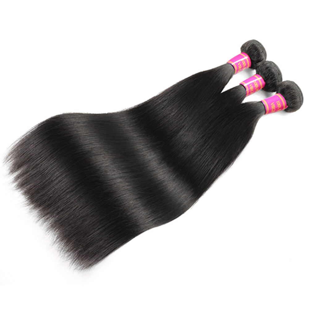 30 Inch Brazilian Human Hair Bundles Straight Hair Weave Bundles