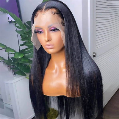 HD Lace Wigs 13x4 Lace Front Wigs Brazilian Straight Human Hair Lace Wigs