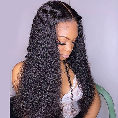 HD 5x5 Lace Closure Wigs Water Wave Lace Front Human Hair Wigs