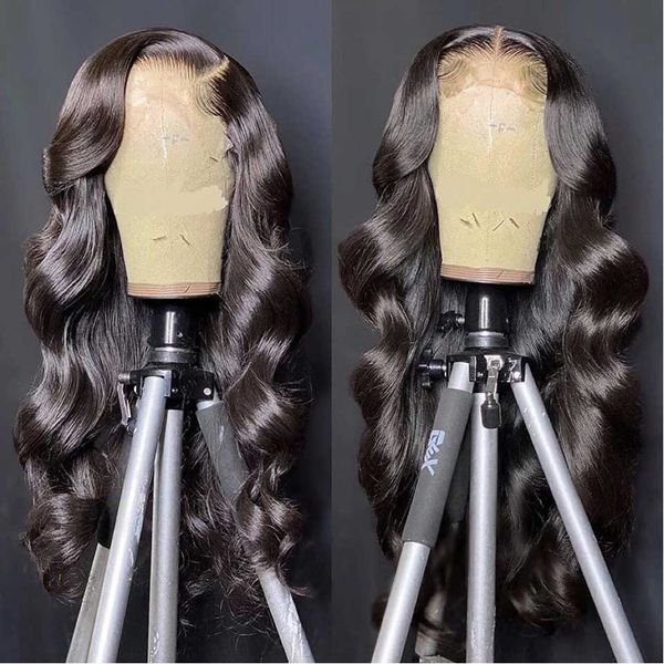 40 Inch Long Body Wave Human Hair Wigs 13x4 Lace Frontal Wig 250 Density 4x4 Closure Wig