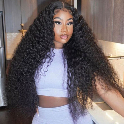 Water Wave Wigs 14-36 Inch 13x4 HD Lace Front Wig Human Hair Wigs For Black Women